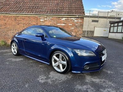 Used Audi TT S-Line 170 HP (125 kW) 2010 Blue Coupe