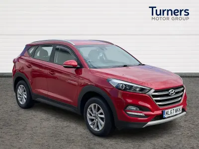 Used Hyundai Tucson SE 177 HP (130 kW) 2017 Red SUV