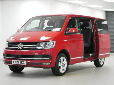 Used VW T6.1 SE 102 HP (75 kW) 2019 Red Van