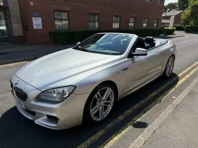 Used BMW 640 Cabriolet M Sport 310 HP (228 kW) 2012 Silver Cabriolet