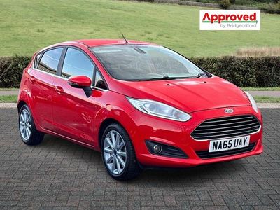 Red Used 2015 Ford Fiesta Titanium Hatchback | £4,850 (Fair price)
