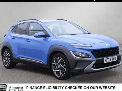 Used Hyundai Kona Premium 141 HP (103 kW) 2022 Blue SUV