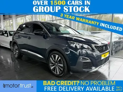 Begagnad Peugeot 3008 Premium 130 HK (95 kW) 2020 Grå SUV