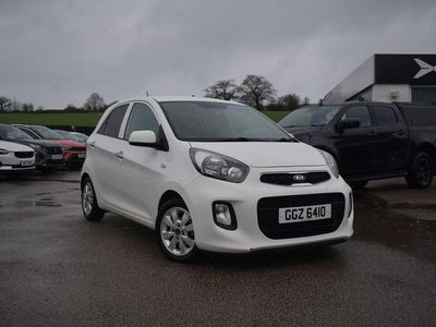Used Kia Picanto 84 HP (61 kW) 2017 White Hatchback