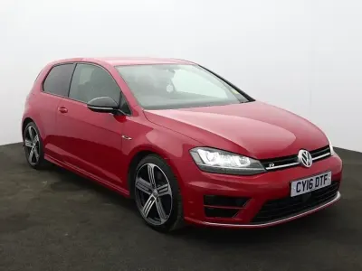 Used VW Golf VII R 295 HP (216 kW) 2016 Red Hatchback