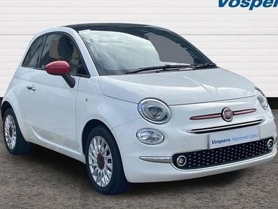 White Used 2022 Fiat 500 Red Hatchback | £8,989 (Fair price)