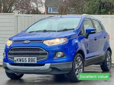 Blue Used 2016 Ford Ecosport Titanium SUV | £7,495 (Fair price)