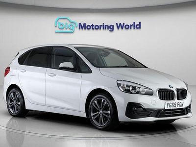 Used BMW 218 Active Tourer Sport Line 2019 White MPV
