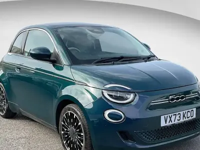 Used Fiat 500e La Prima 86 kW (118 HP) 2023 Green Hatchback