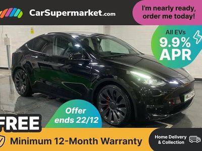 Black Used 2023 Tesla Model Y Performance SUV | £30,797 (Fair price)