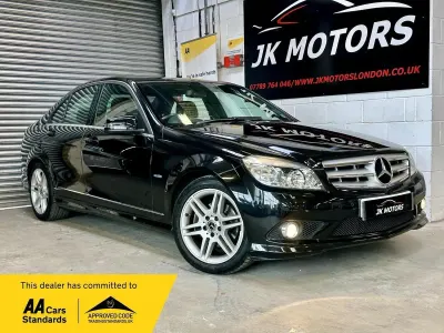 Used Mercedes C180 156 HP (114 kW) 2010 Black Sedan