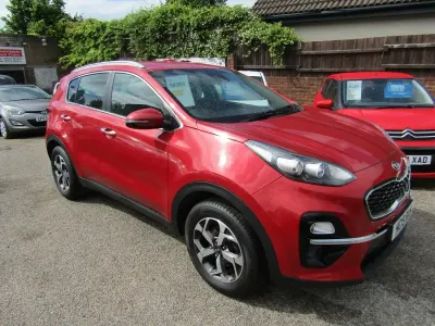 Used Kia Sportage 130 HP (95 kW) 2019 Red SUV