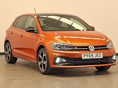 Used VW Polo R-line 115 HP (84 kW) 2019 Orange Hatchback