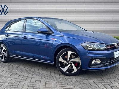 Used VW Polo GTI 207 HP (152 kW) 2021 Blue Hatchback