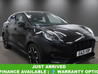 Used Ford Puma ST-Line X 125 HP (91 kW) 2021 Black SUV