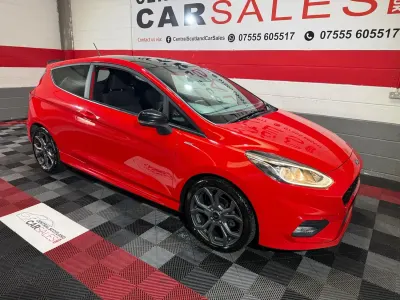 Used Ford Fiesta ST-Line 100 HP (73 kW) 2019 Red Hatchback