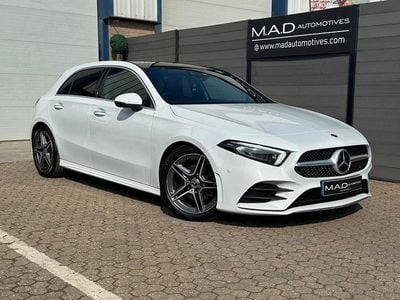 Used Mercedes A200 AMG Line Premium Plus 150 HP (110 kW) 2019 White Hatchback