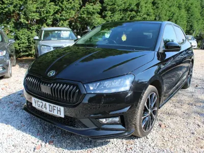 Used Skoda Fabia Monte Carlo 2024 Black Hatchback