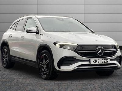 Digital white Used 2021 Mercedes EQA250 AMG line SUV | £18,600 (Fair price)