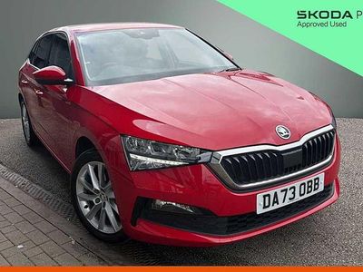 Used Skoda Scala SE L 147 HP (108 kW) 2023 Velvet red metallic Hatchback