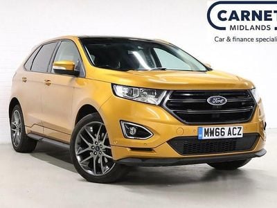 Orange Used 2016 Ford Edge Sport SUV | £13,490 (Fair price)