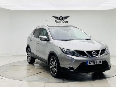 Silver Used 2016 Nissan Qashqai Tekna SUV | £11,450 (Fair price)