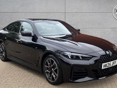 Black sapphire metallic paint Used 2025 BMW 420 Gran Coupé M Sport Coupe | £34,251 (Super price)