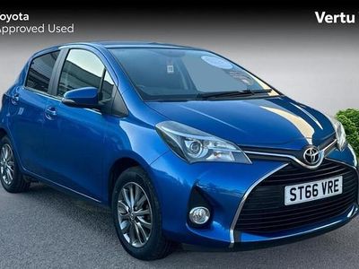 Begagnad Toyota Yaris 99 HK (72 kW) 2017 Blå Halvkombi