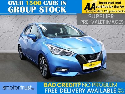 Blue Used 2019 Nissan Micra Acenta Hatchback | £9,195 (Fair price)