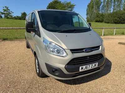 Used Ford Transit Custom Trend 130 HP (95 kW) 2017 Silver Van