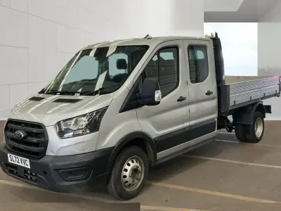 Used Ford Transit 130 HP (95 kW) 2022 Silver Cabriolet