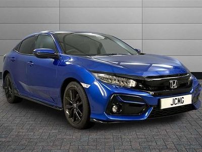 Blue Used 2021 Honda Civic Sport Hatchback | £18,750 (Fair price)