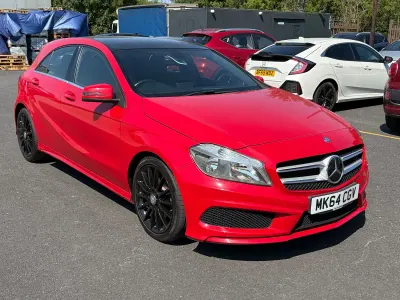 Used Mercedes A180 AMG 109 HP (80 kW) 2014 Red Hatchback