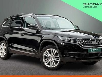 Used Skoda Kodiaq SE L 187 HP (137 kW) 2021 Black magic pearl effect SUV