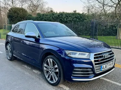 Używany Audi SQ5 Comfort 354 KM (260 kW) 2018 Niebieski SUV