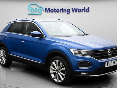 Begagnad VW T-Roc SEL 150 HK (110 kW) 2021 Blå SUV