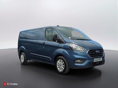 Used Ford Transit Custom Limited 170 HP (125 kW) 2022 Blue Van