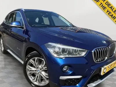 Used BMW X1 xLine 190 HP (139 kW) 2016 Blue SUV