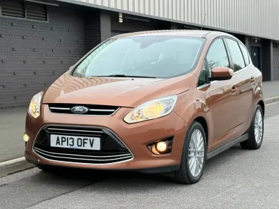 Used Ford C-MAX Titanium 140 HP (102 kW) 2013 Brown MPV