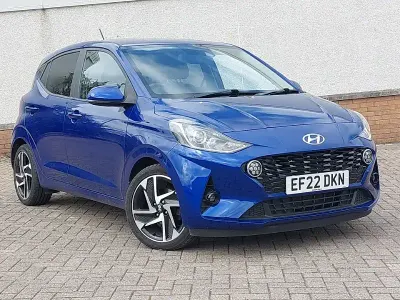Used Hyundai i10 Premium 67 HP (49 kW) 2022 Blue Hatchback