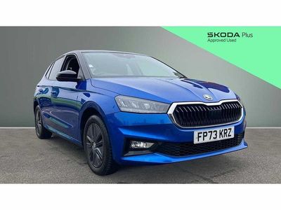 Used Skoda Fabia Colour Edition 80 HP (58 kW) 2023 Blue Hatchback