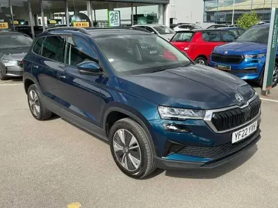 Used Skoda Karoq SE Drive 2022 Blue SUV