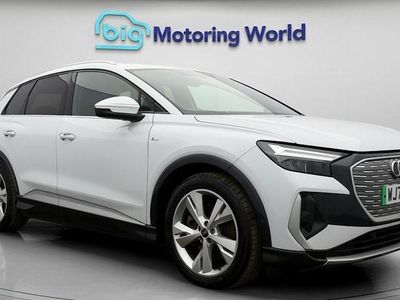 Used Audi Q4 e-tron S-Line 150 kW (204 HP) 2022 White SUV