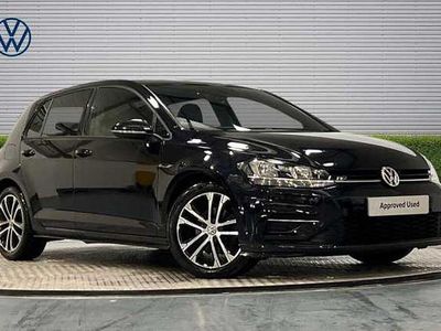 Used VW Golf VII R-line 150 HP (110 kW) 2019 Black Hatchback