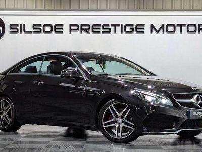 Black Used 2015 Mercedes E220 AMG line Coupe | £8,995 (Fair price)