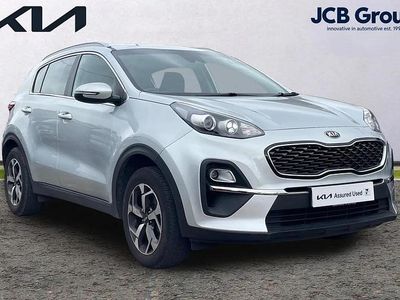 Used Kia Sportage 129 HP (94 kW) 2021 Silver SUV
