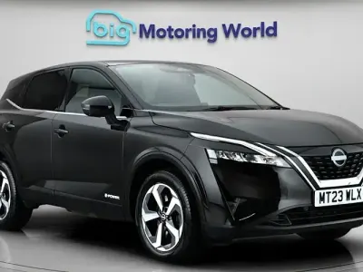 Used Nissan Qashqai N-Connecta 190 HP (139 kW) 2023 Black SUV