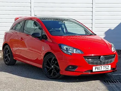 Second-hand Vauxhall Corsa Edition 75 CP (55 kW) 2017 Roșu Hatchback