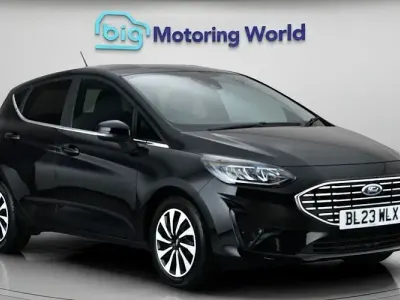 Used Ford Fiesta Titanium 125 HP (91 kW) 2023 Black Hatchback