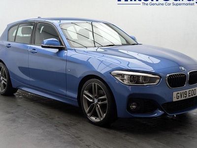 Used BMW 118 M Sport 136 HP (100 kW) 2019 Blue Hatchback